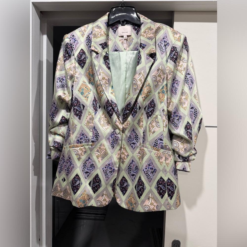 Cinq á Sept Kylie blazer jacket NWOT size 12